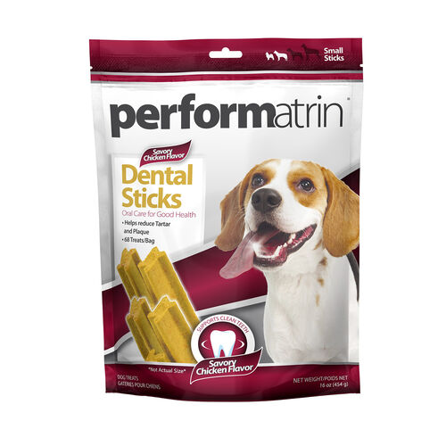 Performatrin Dental Sticks Chicken Flavor Small Dog Treats