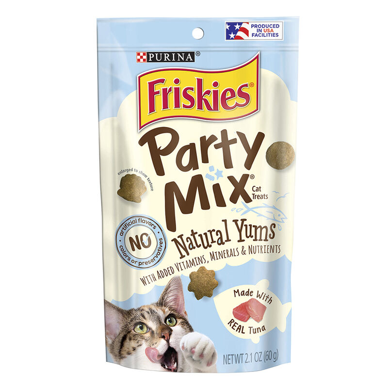 Party Mix Naturals With Real Tuna Cat Treat image number 1