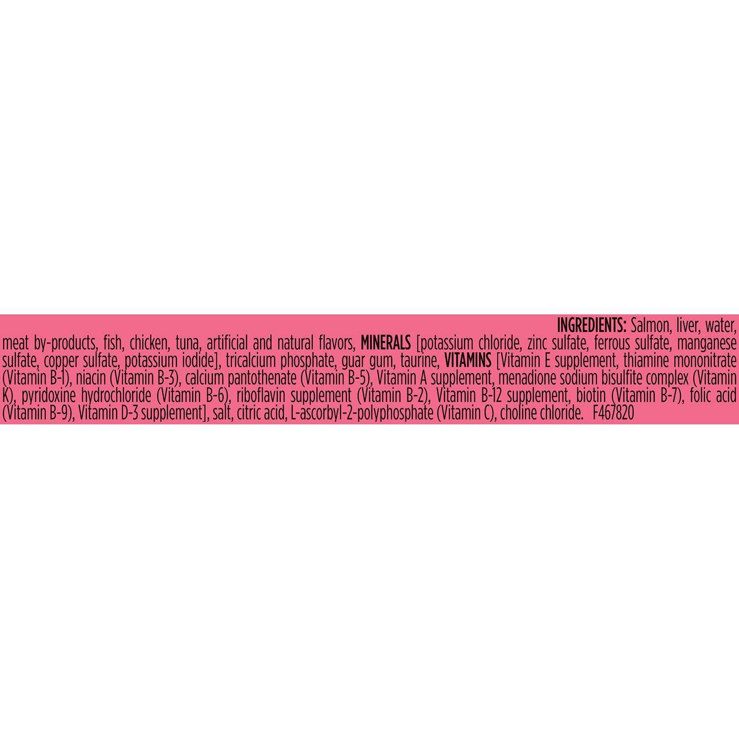 Purina Pro Plan Pate High Protein Senior Wet Cat Food, Salmon & Tuna Entree