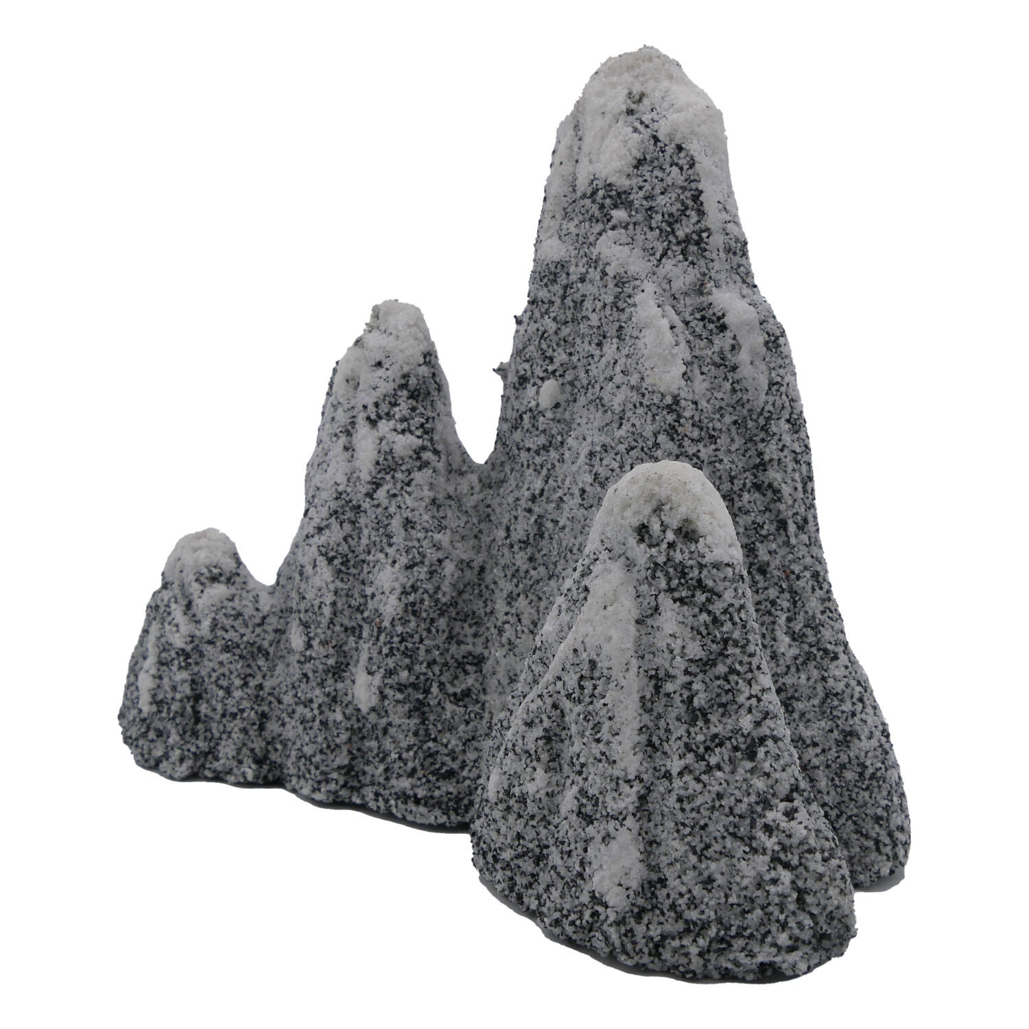 Penn-Plax Tide & Treasure Snow Mountain Aquarium Decor &ndash; Large