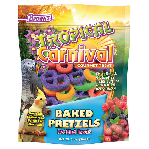 Tropical Carnival Baked Pretzel Treat