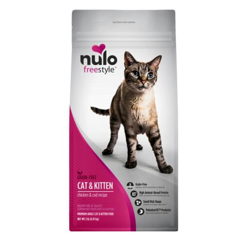 Nulo Free Style Cat & Kitten Grain Free Chicken & Cod Dry Cat Food