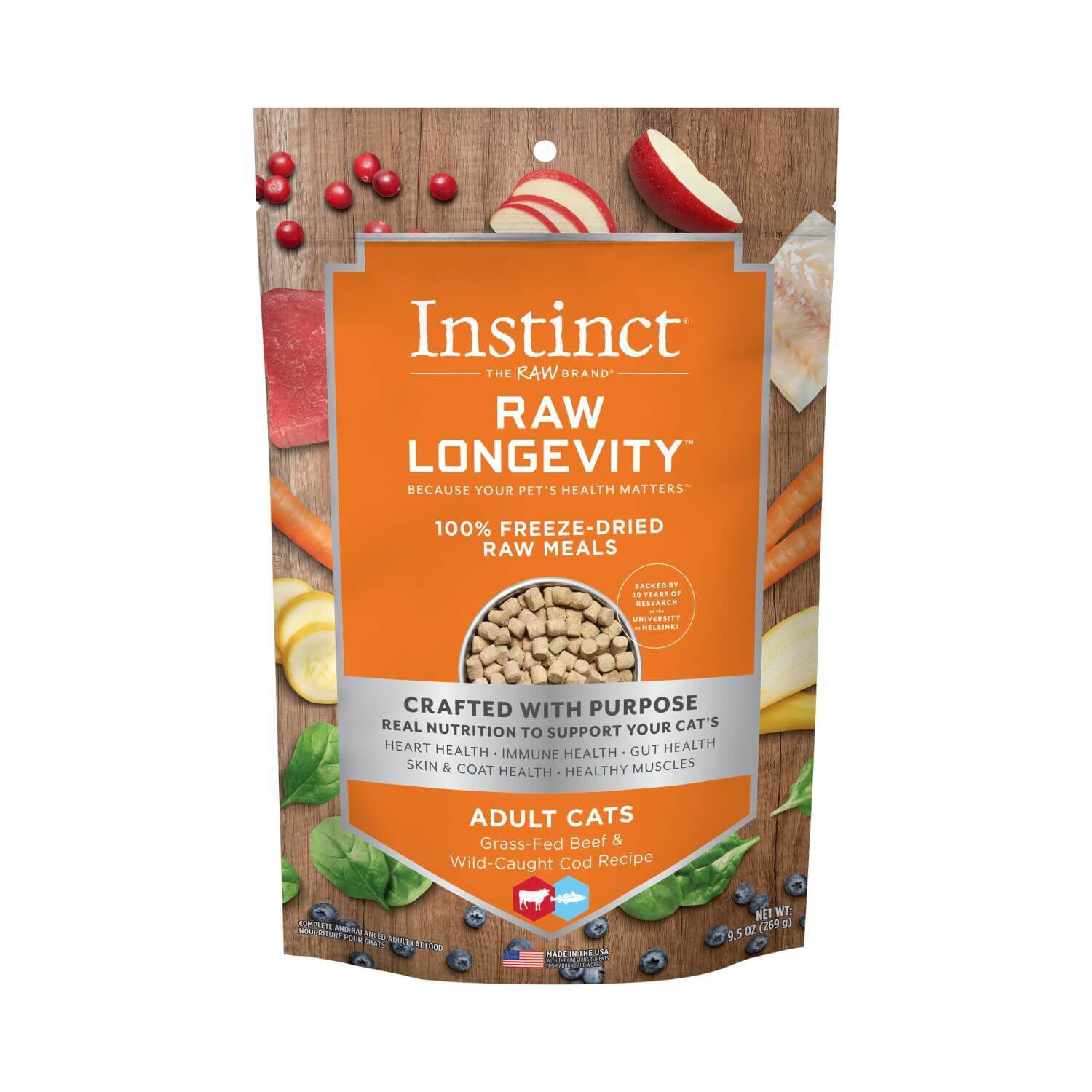 Freeze dried sales cat food brands