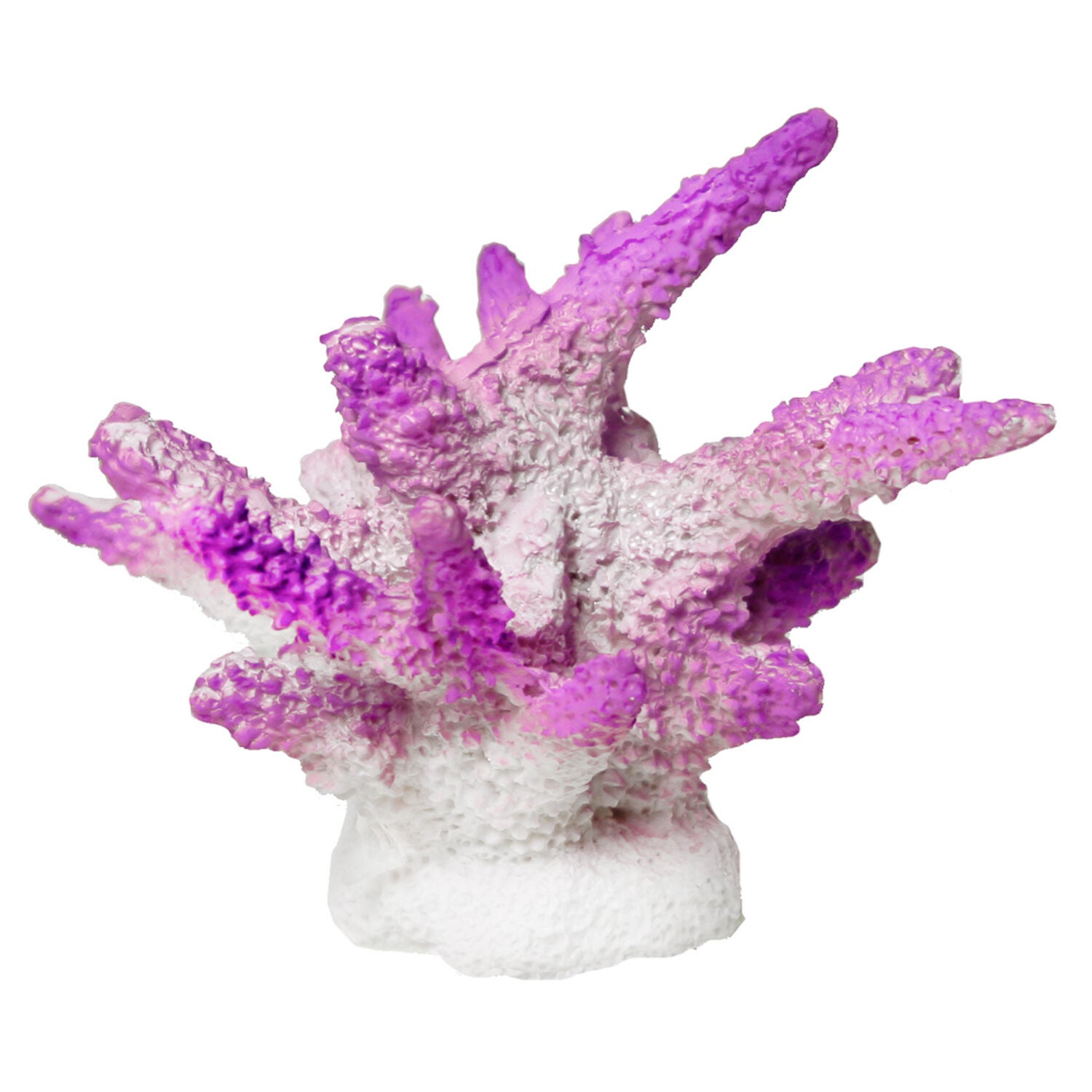 Blue Ribbon Exotic Environments&reg; Purple Finger Coral Aquarium D&eacute;cor