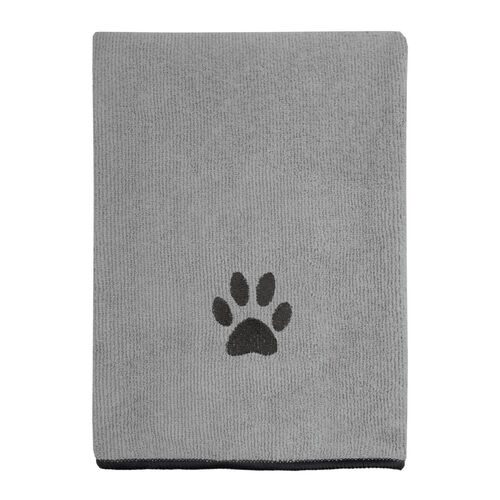 Microfiber Pet Towel - Gray
