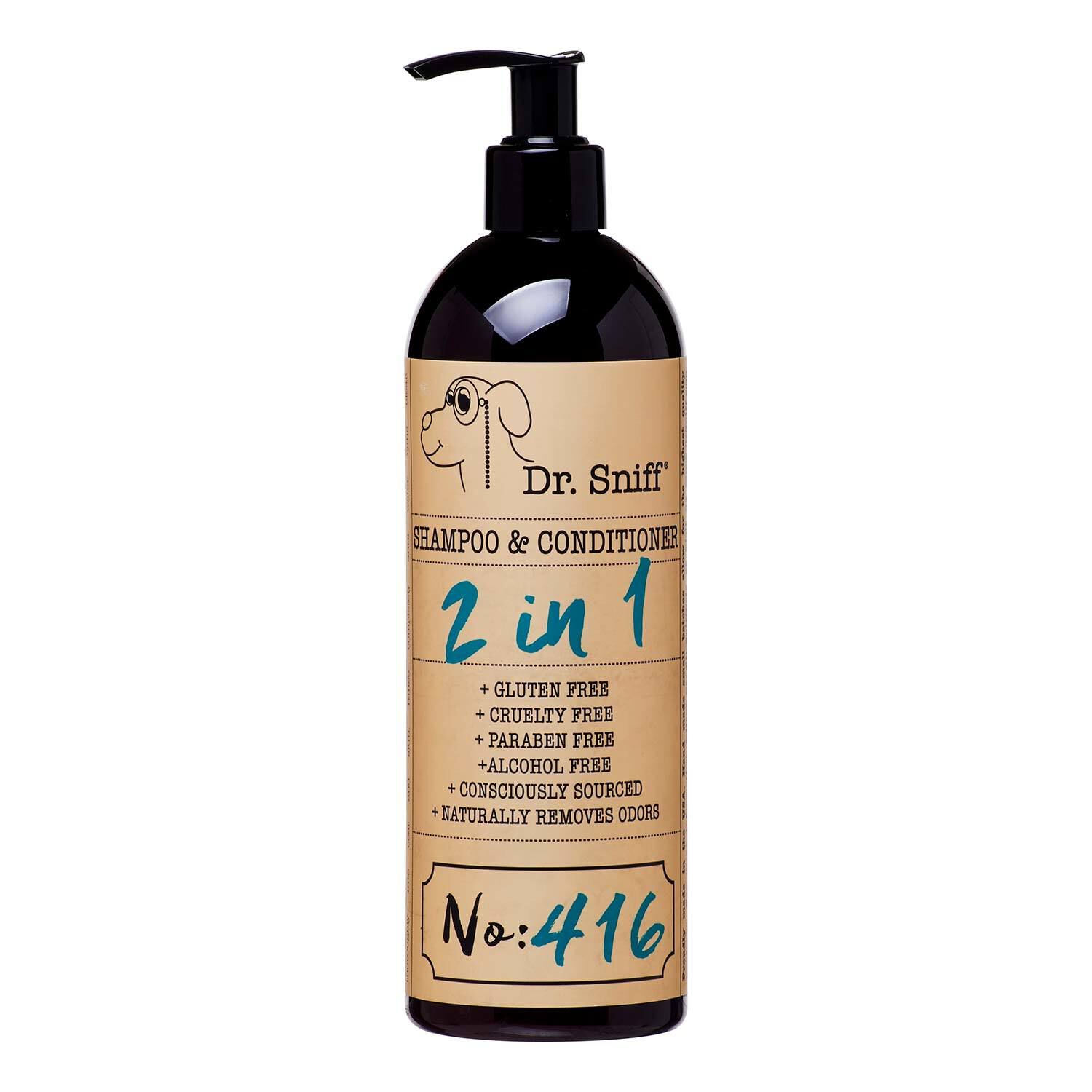 Dr. Sniff Bright Pup 2-In-1 Dog Shampoo And Conditioner