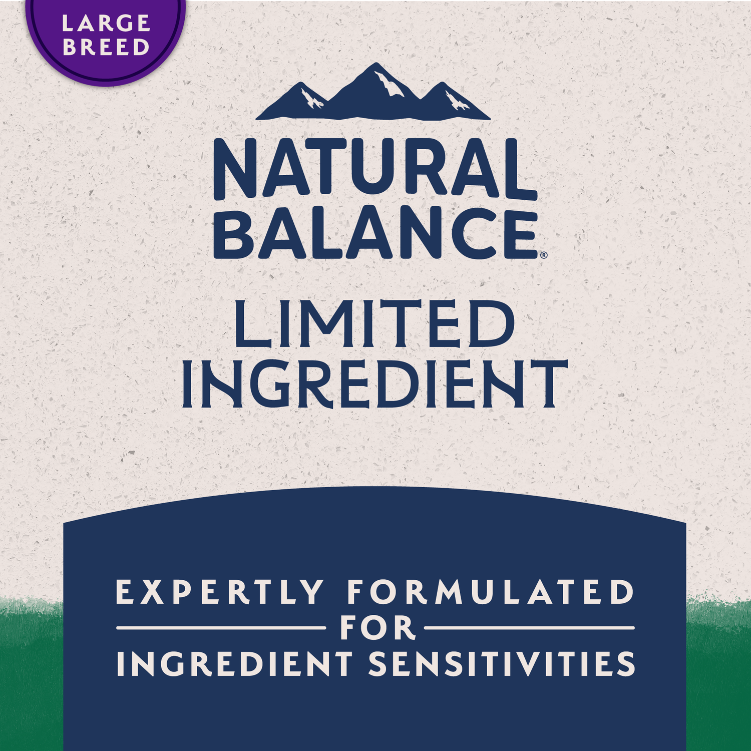 Natural Balance Limited Ingredient Lamb & Brown Rice Large Breed Recipe Dry Dog Food, 26-Lb