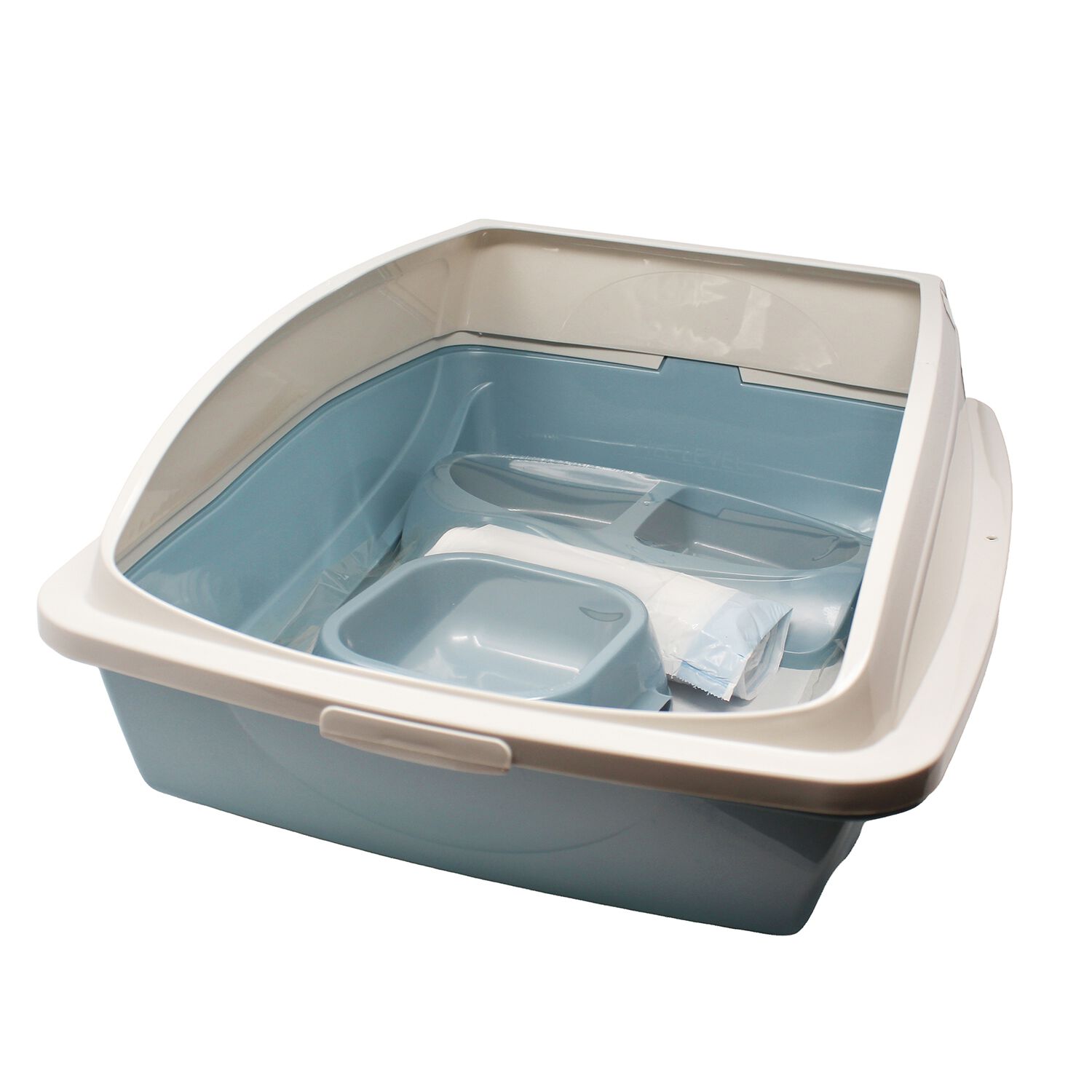 Van Ness Framed Cat Pan Starter Kit, Winter Sky Blue