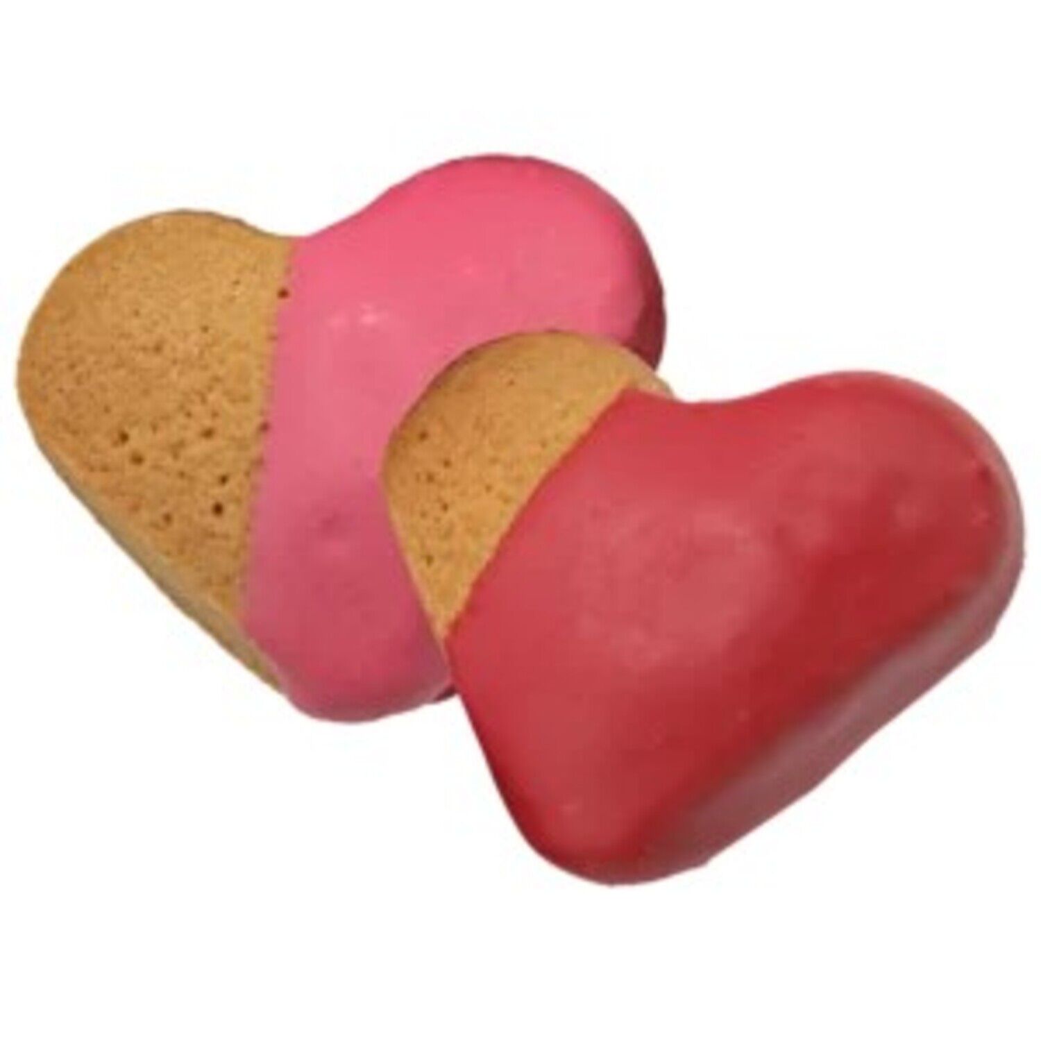 Claudia's Canine Bakery Valentine's Day Tiny Hearts Biscuit Dog Treats, Assorted Colors, 1 Each