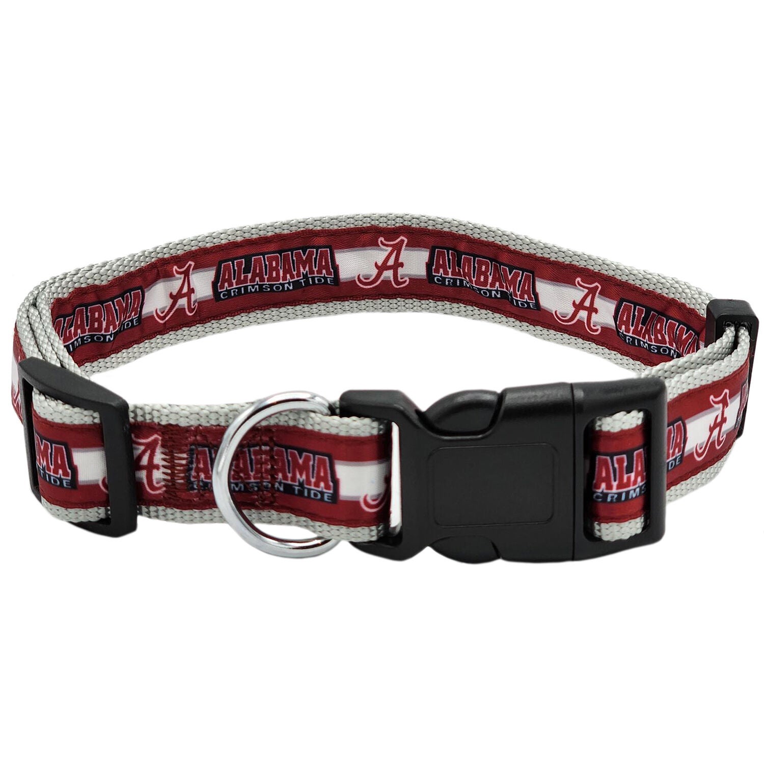 Pets First Ncaa Dog Alabama Crimson Tide Licensed Dog Collar, Small