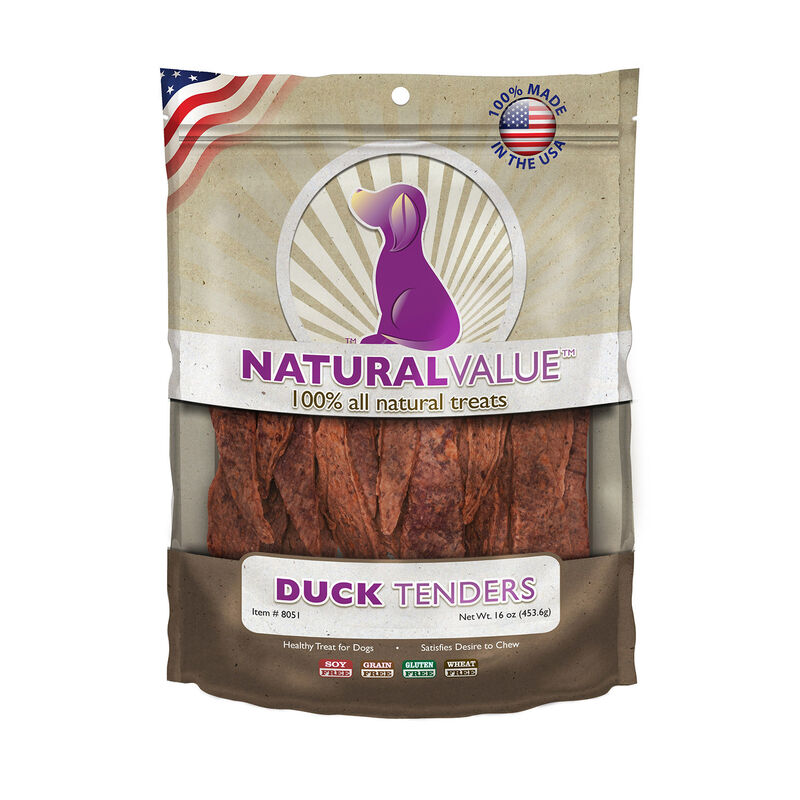 Natural Value Duck Tenders Dog Treat