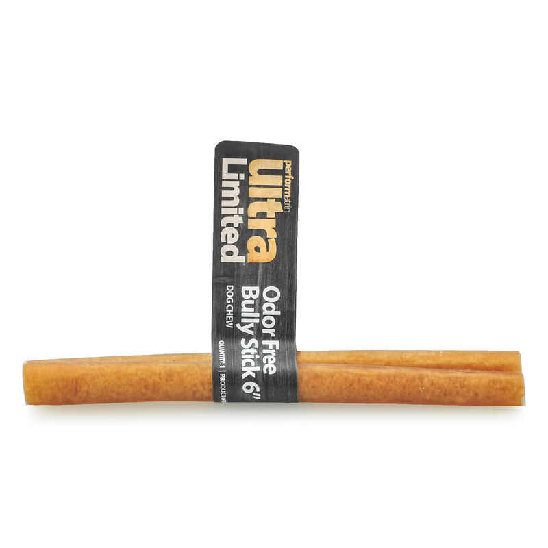 Limited Natural Odor Free Bully Stick Dog Treat image number 1
