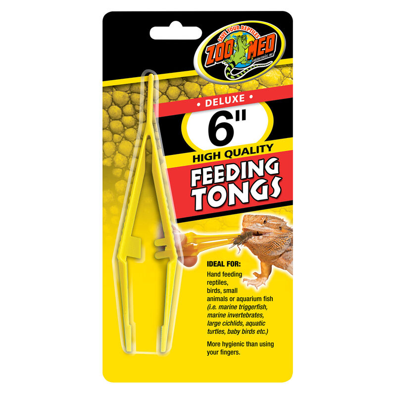 Deluxe 6" High Quality Feeding Tongs image number 1