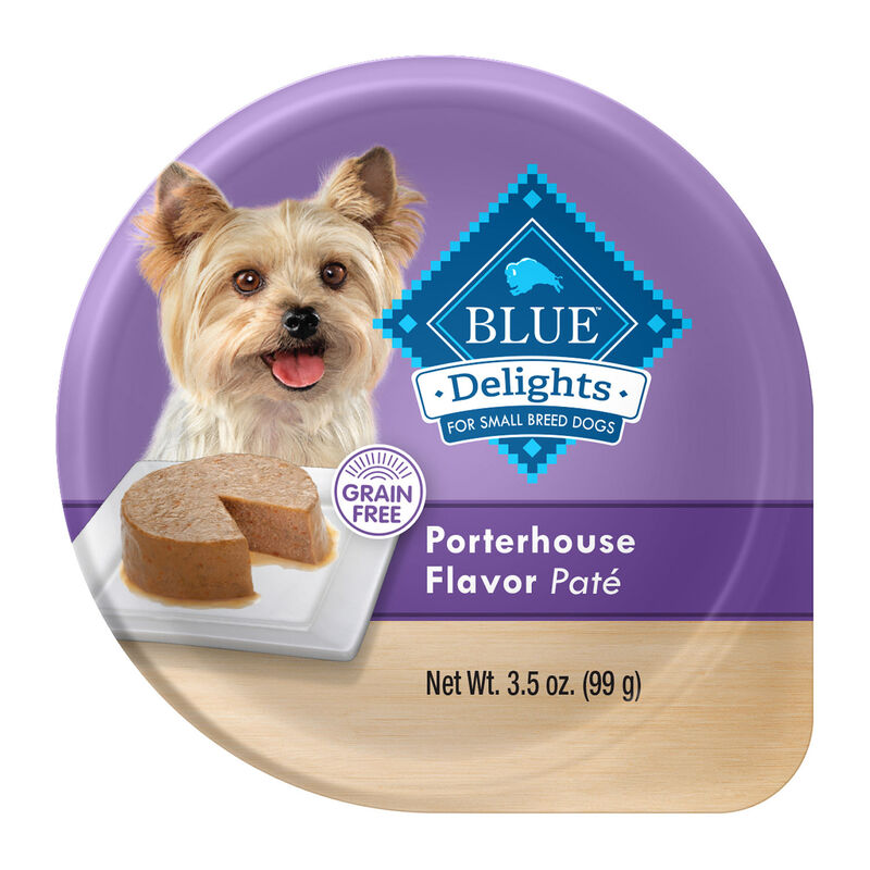 Delights Porterhouse Flavour In Savoury Juices Small Breed Adult Dog Food image number 1