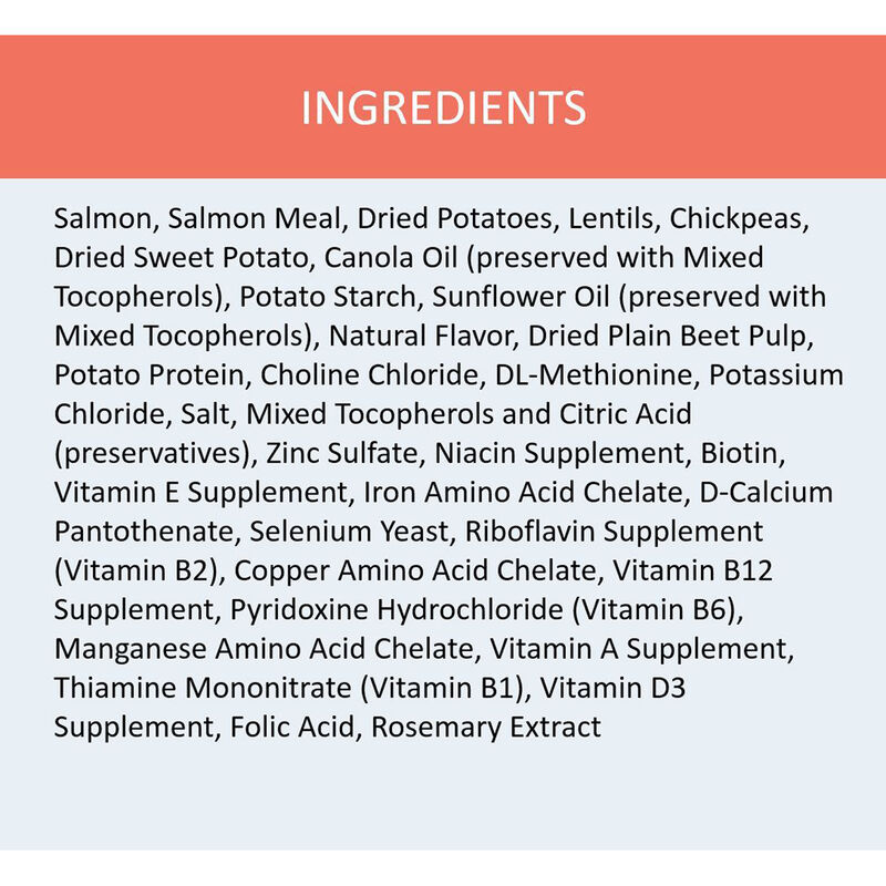 Limited Ingredient Diet Adult Salmon & Lentils Recipe Dog Food image number 5