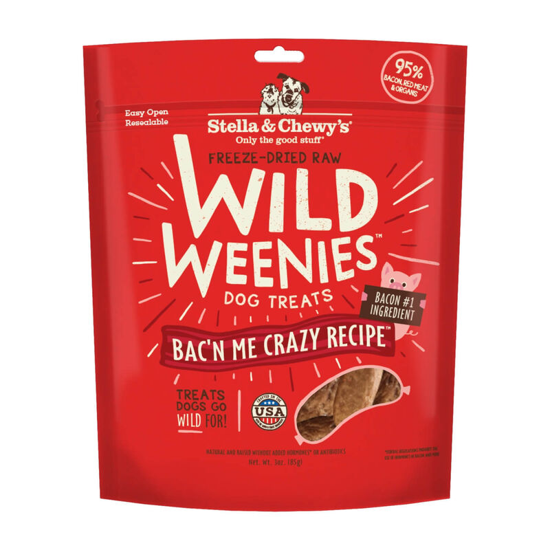 Wild Weenies Bac'N Me Crazy Recipe Dog Treats image number 1