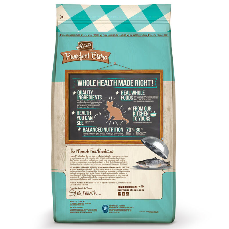 Purrfect Bistro Grain Free Real Salmon + Sweet Potato Recipe Cat Food image number 2