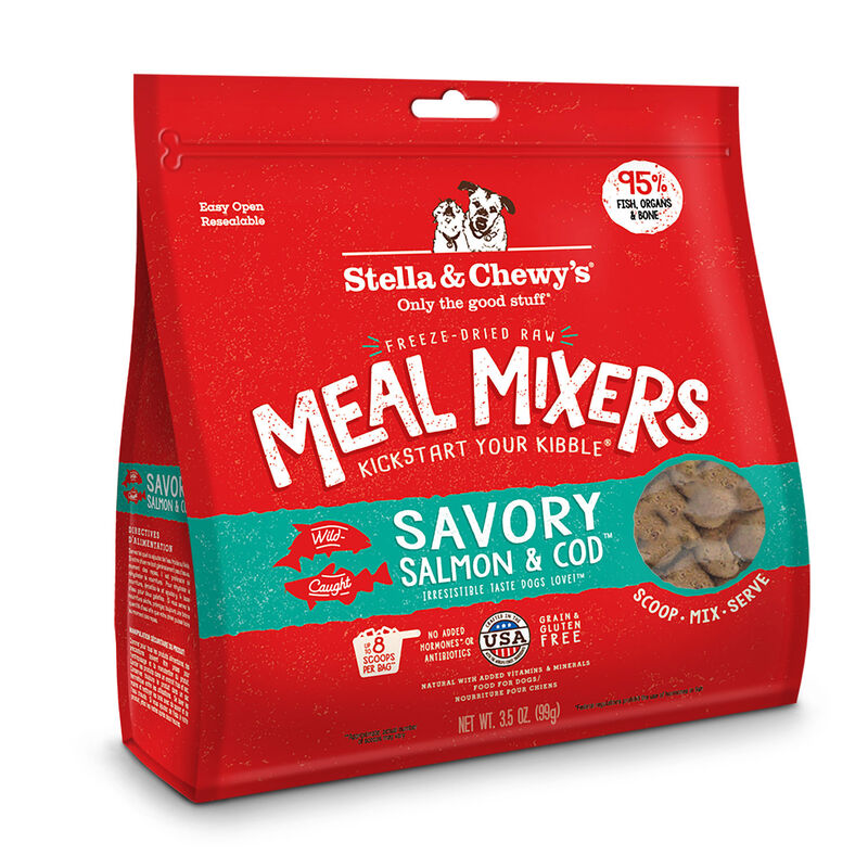 Dog Fd Savory Salmon & Cod Meal Mixers image number 1
