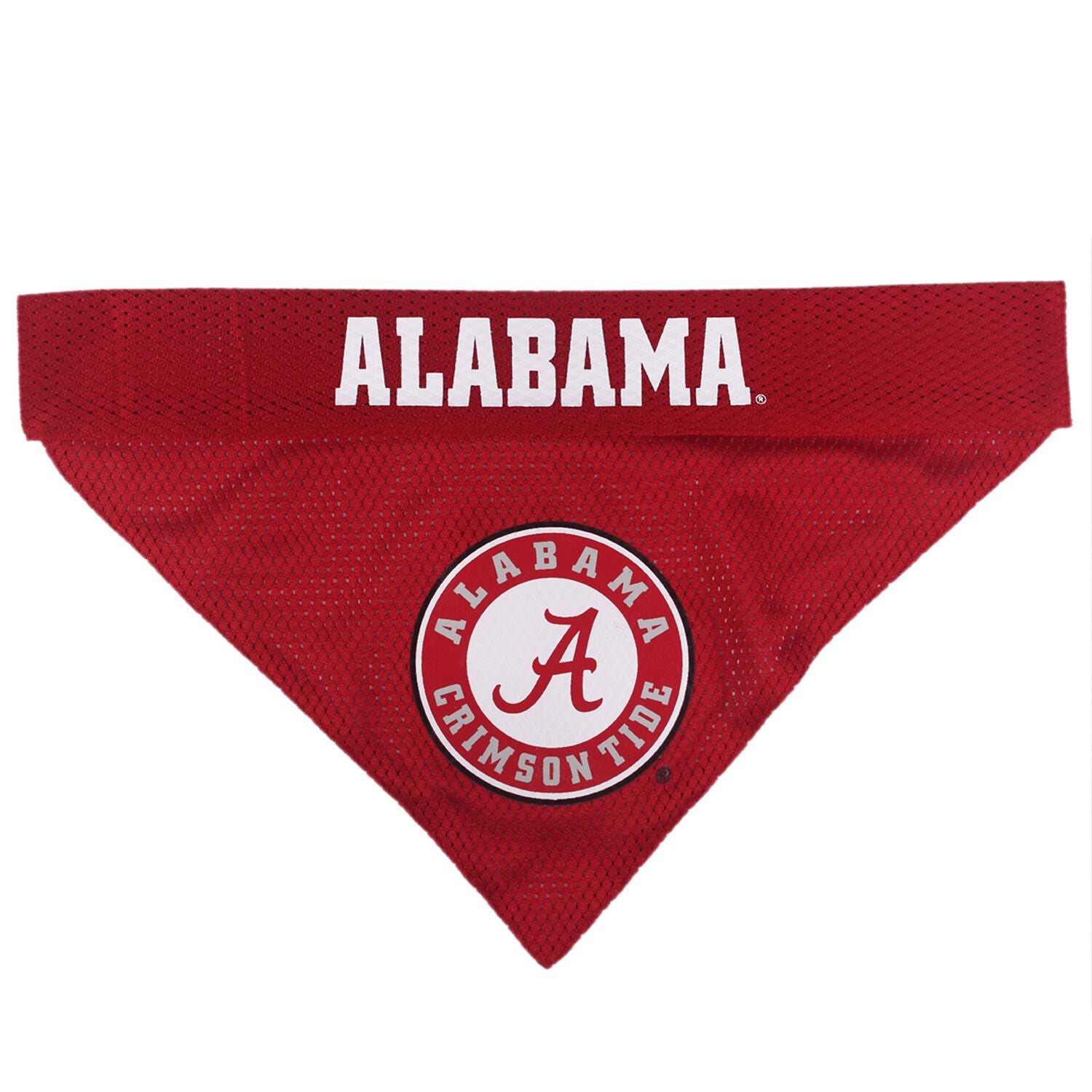 Pets First Ncaa Collegiate University Of Alabama Crimson Tide Reversible Dog Bandana, Xxl