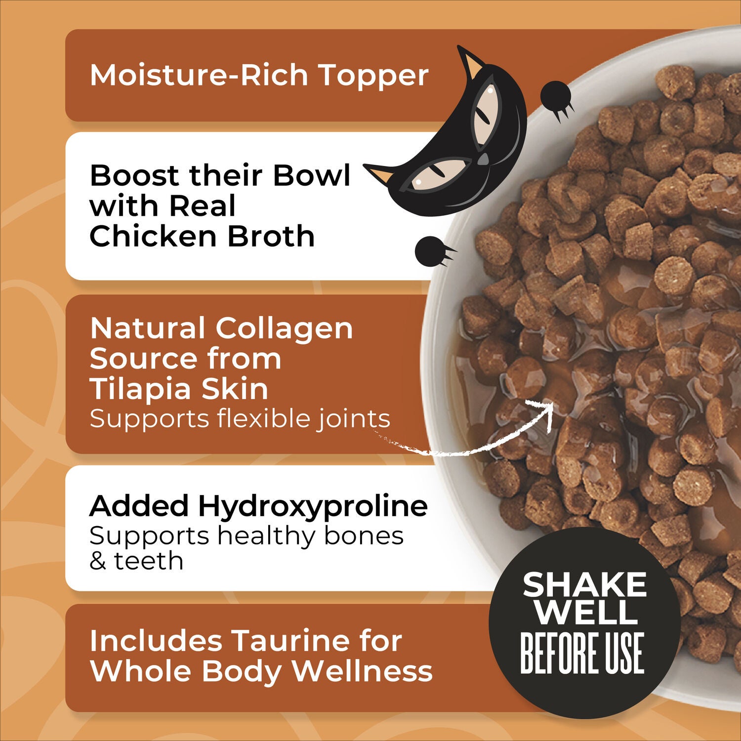 Tiki Cat Born Carnivore Broths Wet Cat Food Topper, Chicken Broth, 7-Oz Spout Pouch