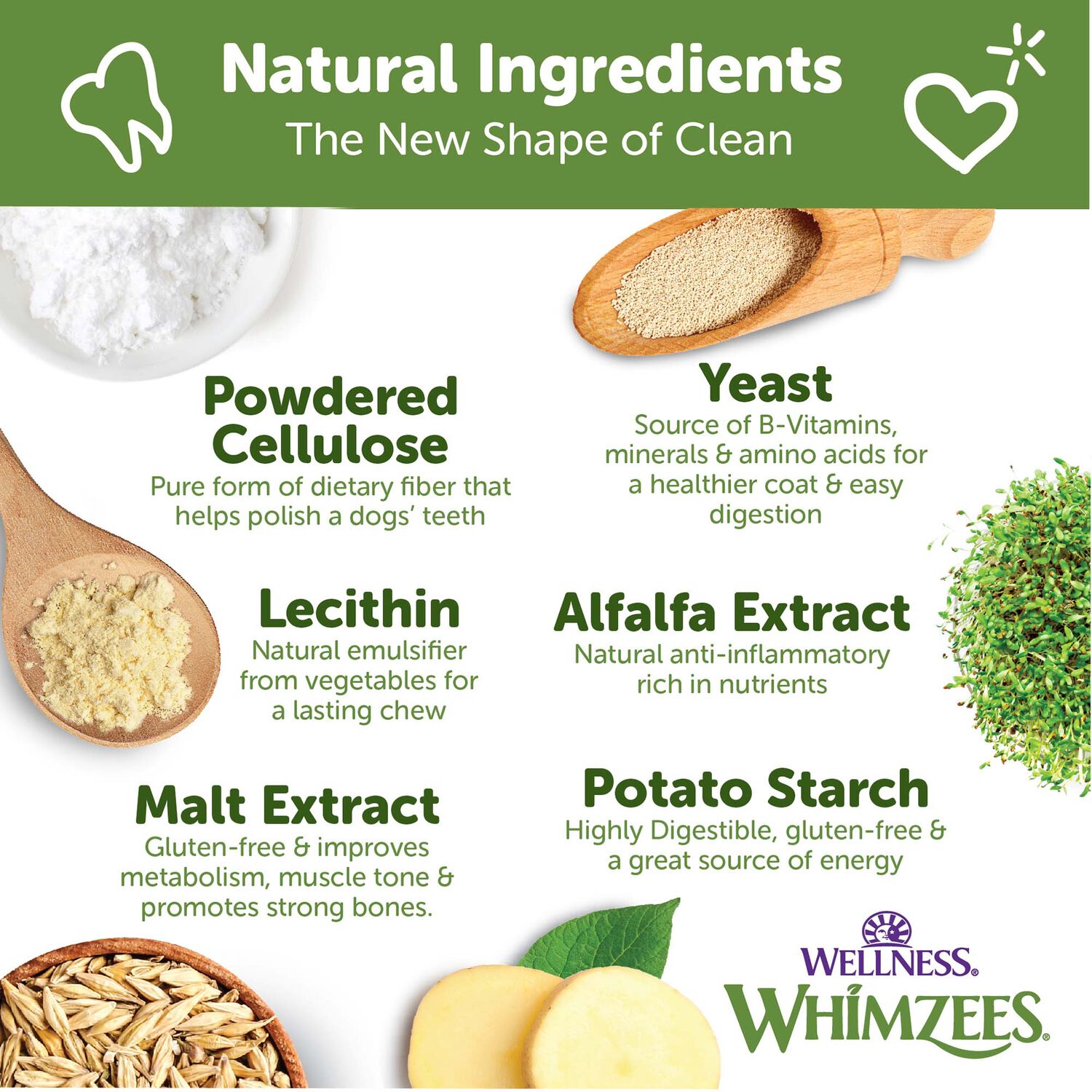 Whimzees Alligator Natural Grain-Free Daily Dental Long Lasting Dog Treats, Small, 1 Count