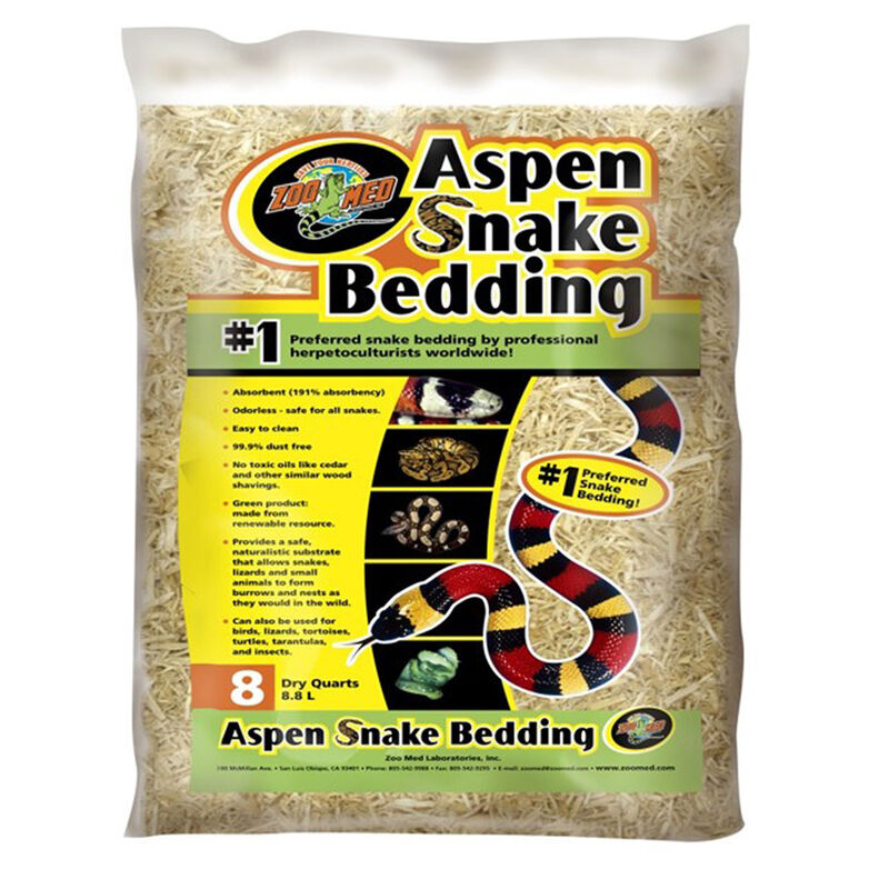 Aspen Snake Bedding Substrate For Reptiles image number 1