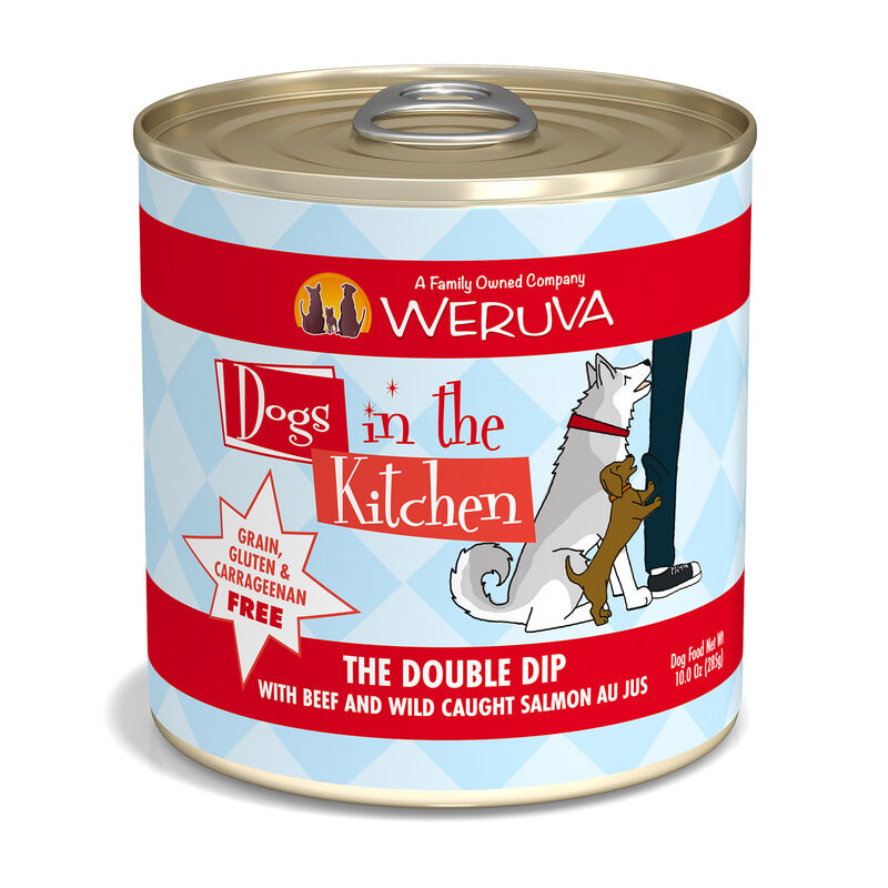 Dogs In The Kitchen The Double Dip With Beef & Wild Caught Salmon Au Jus Dog Food image number 2
