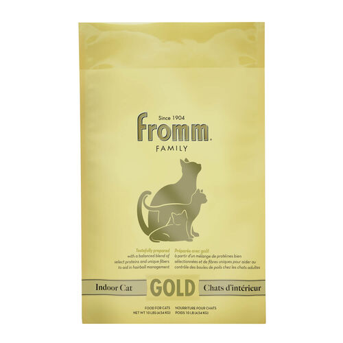 Fromm Gold Indoor Cat Hairball Control Gold Food For Cats