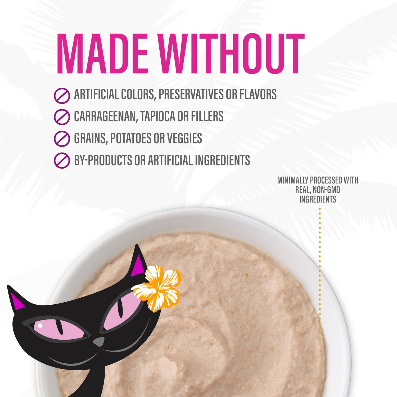 Tiki Cat Luau Velvet Mousse Wet Cat Food, Tuna & Mackerel, 2.8-Oz Pouch