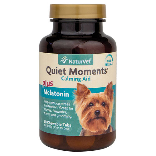 Quiet Moments Calming Aid Plus Melatonin Tabs
