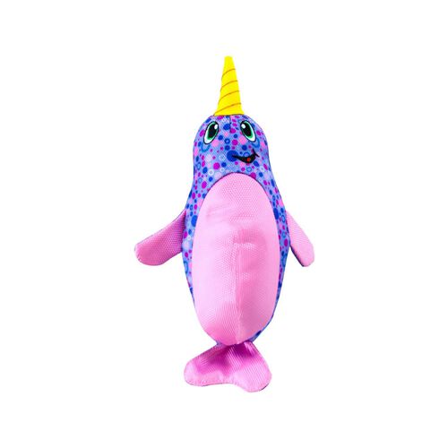 Floatiez Narwhal Floating Interactive Dog Toy
