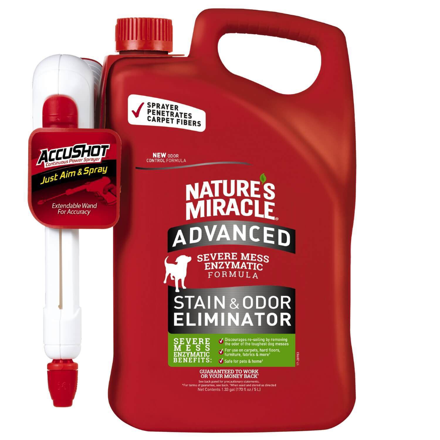 Nature's Miracle Accushot Stain & Odor Remover Advanced Formula