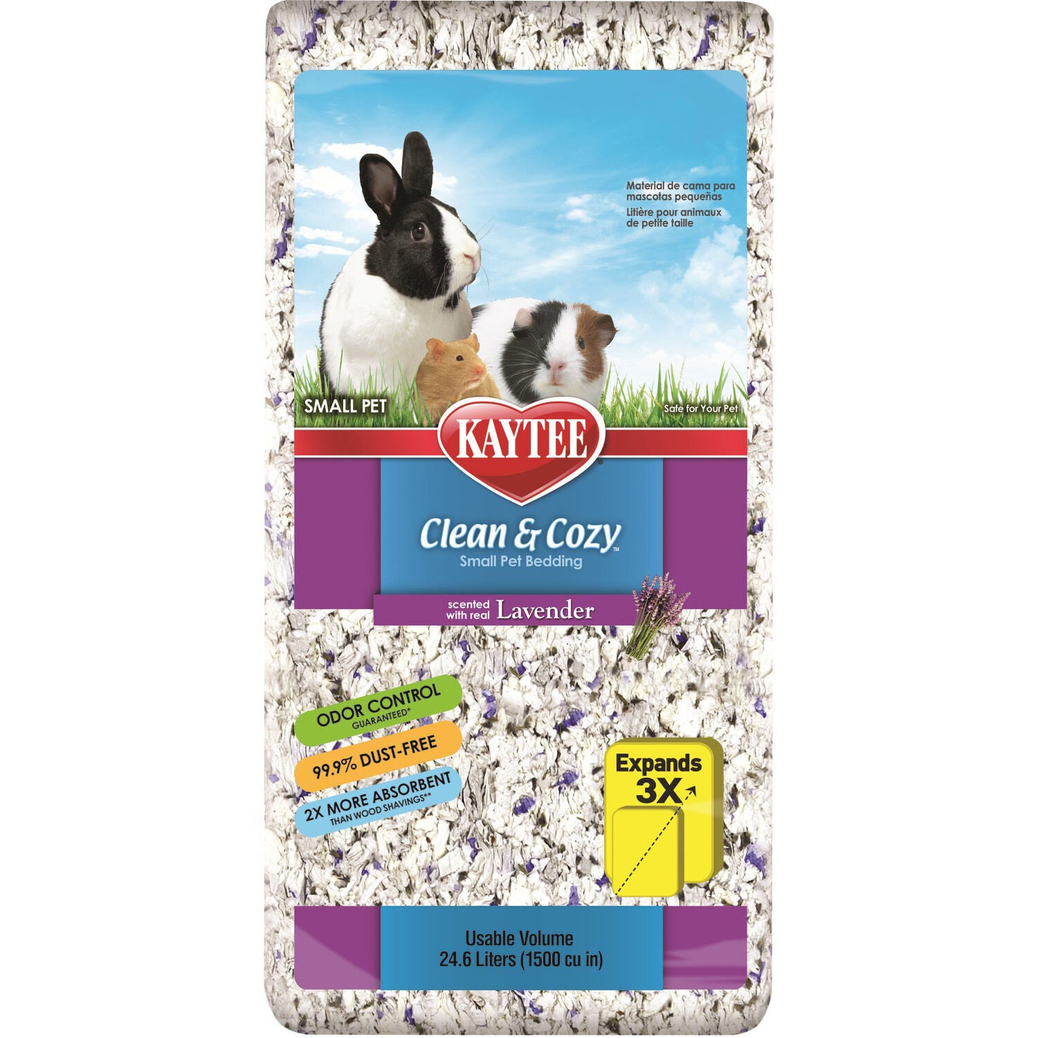 Clean & Cozy Lavender Small Animal Bedding