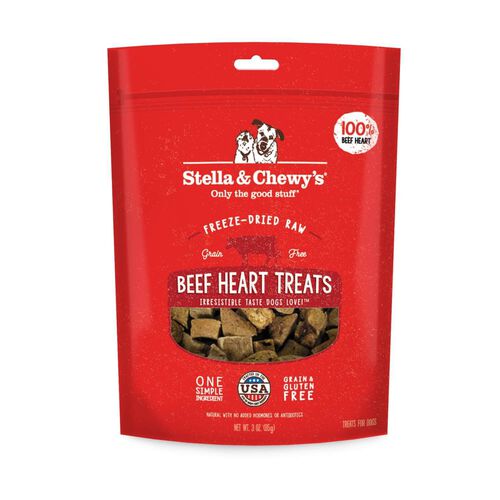 Stella & Chewy'S Freeze Dried Raw Beef Heart Dog Treats