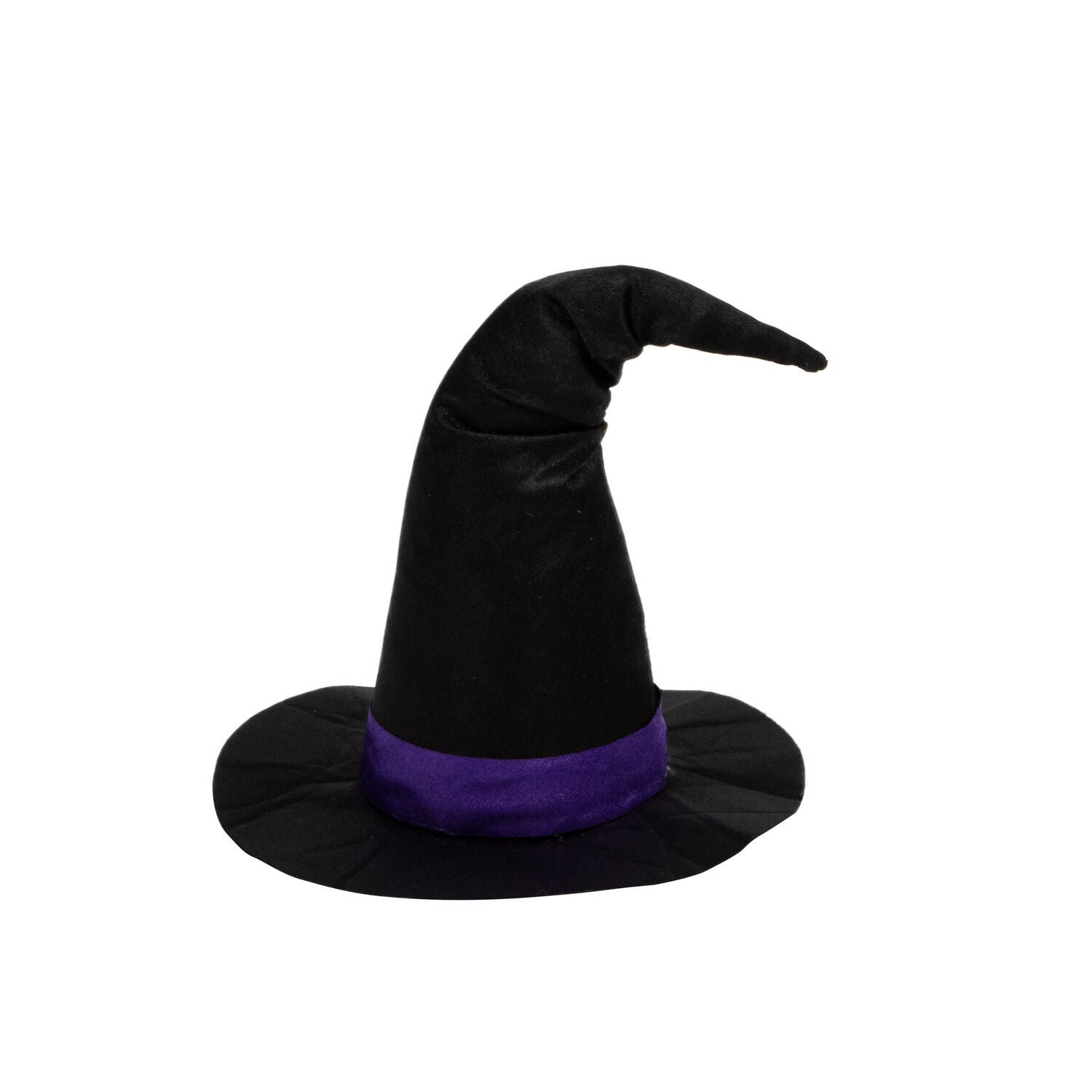Simply Dog Purple Moon And Stars Witch Hat Dog Costume, Medium/Large