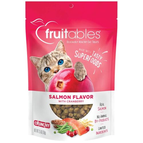 Fruitables Crunchy Salmon Cat Treats