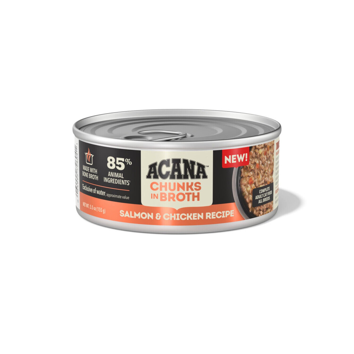 Acana Chunks In Broth Wet Cat Food, Salmon & Chicken Recipe