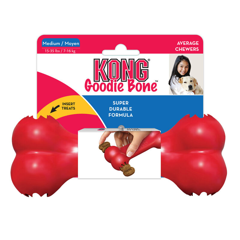 Kong Goodie Bone Rubber Dog Chew Toy