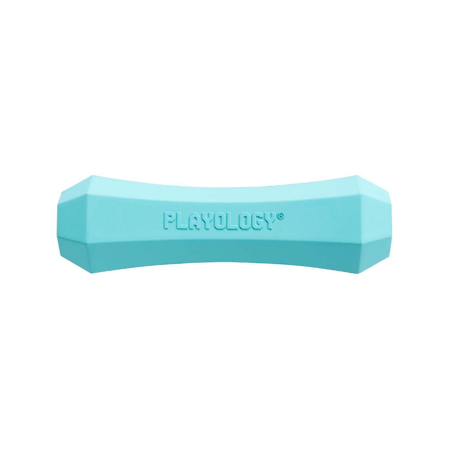 Playology Peanut Butter Scented Squeaky Chew Stick Dog Toy