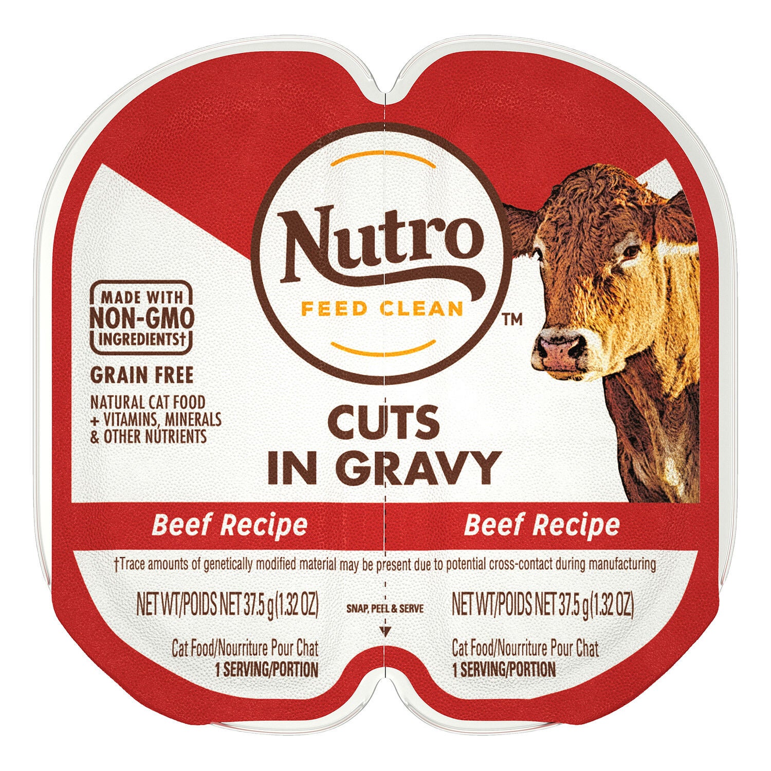 Perfect Portions Beef Recipe Cuts In Gravy Cat Food