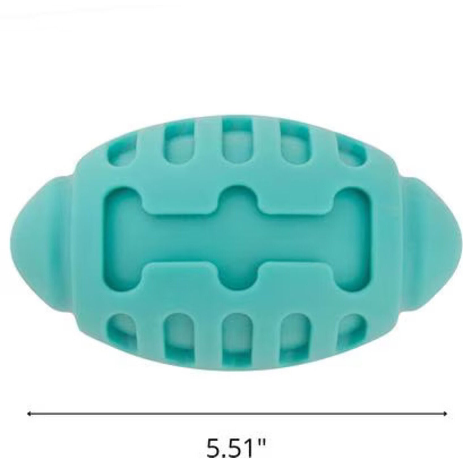 Chews Hues Football Squeaker Medium To Large Sized Dog Toy