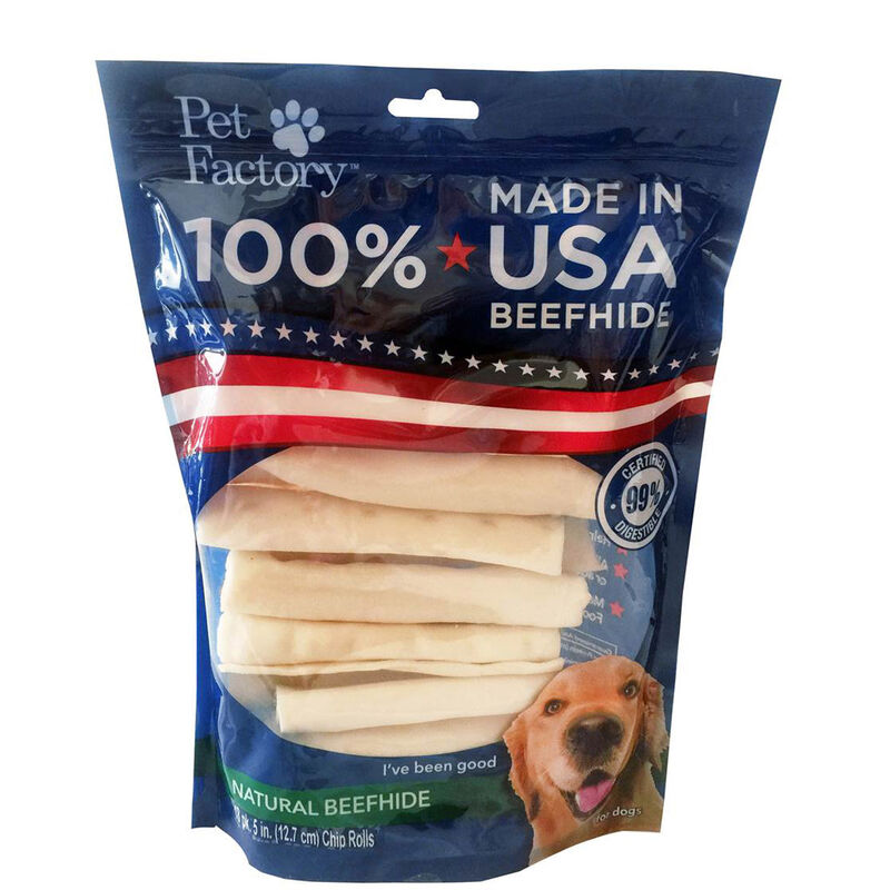Beef Flavored Chip Rolls Dog Treat