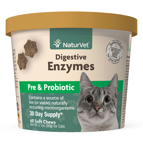 Digestive Enzymes Probiotic Cat Supplement