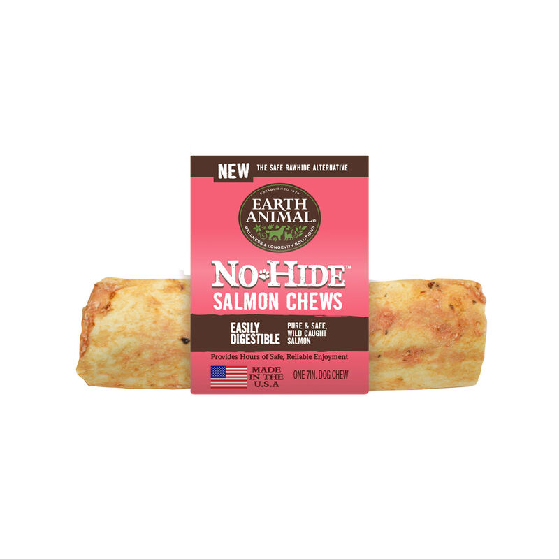 No Hide Wild Caught Salmon Natural Rawhide Alternative Dog Chew image number 2