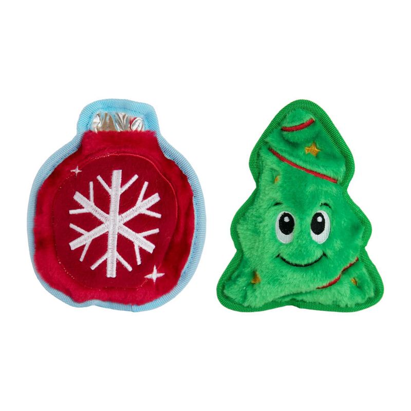 Invincibles Mini Ornament And Tree Plush Dog Toys - 2 Pack image number 1