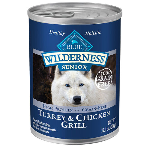 Wilderness Turkey & Chicken Grill Senior Dog Food