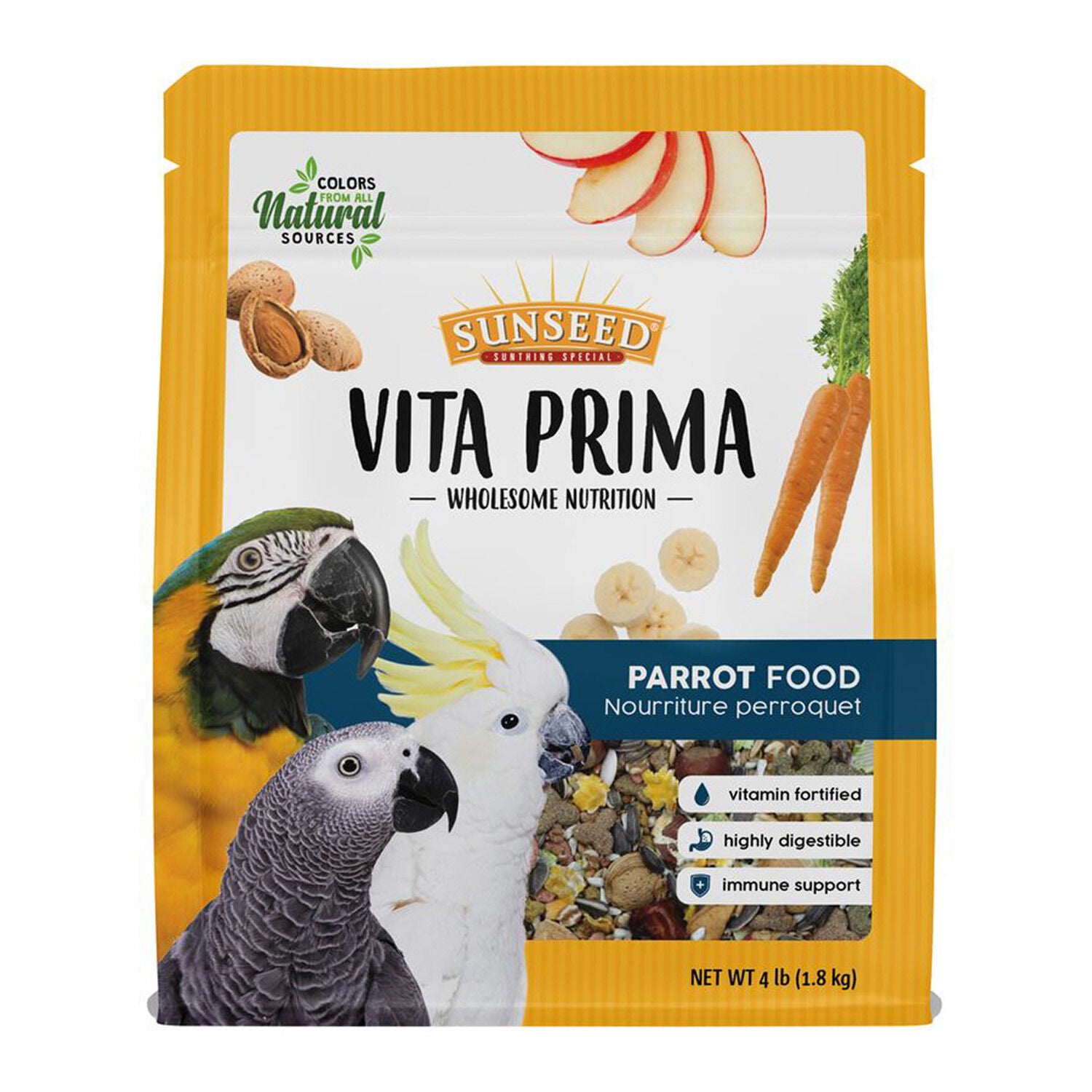 Sun Seed Vita Prima Parrot Food