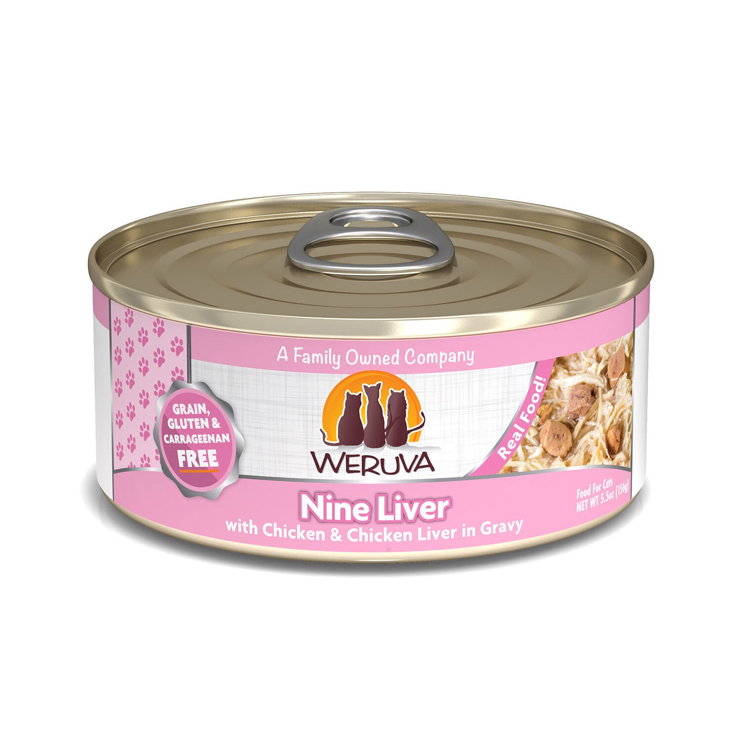 Weruva Classic Amazon Livin' With Chicken Breast & Chicken Liver In Gravy Wet Cat Food