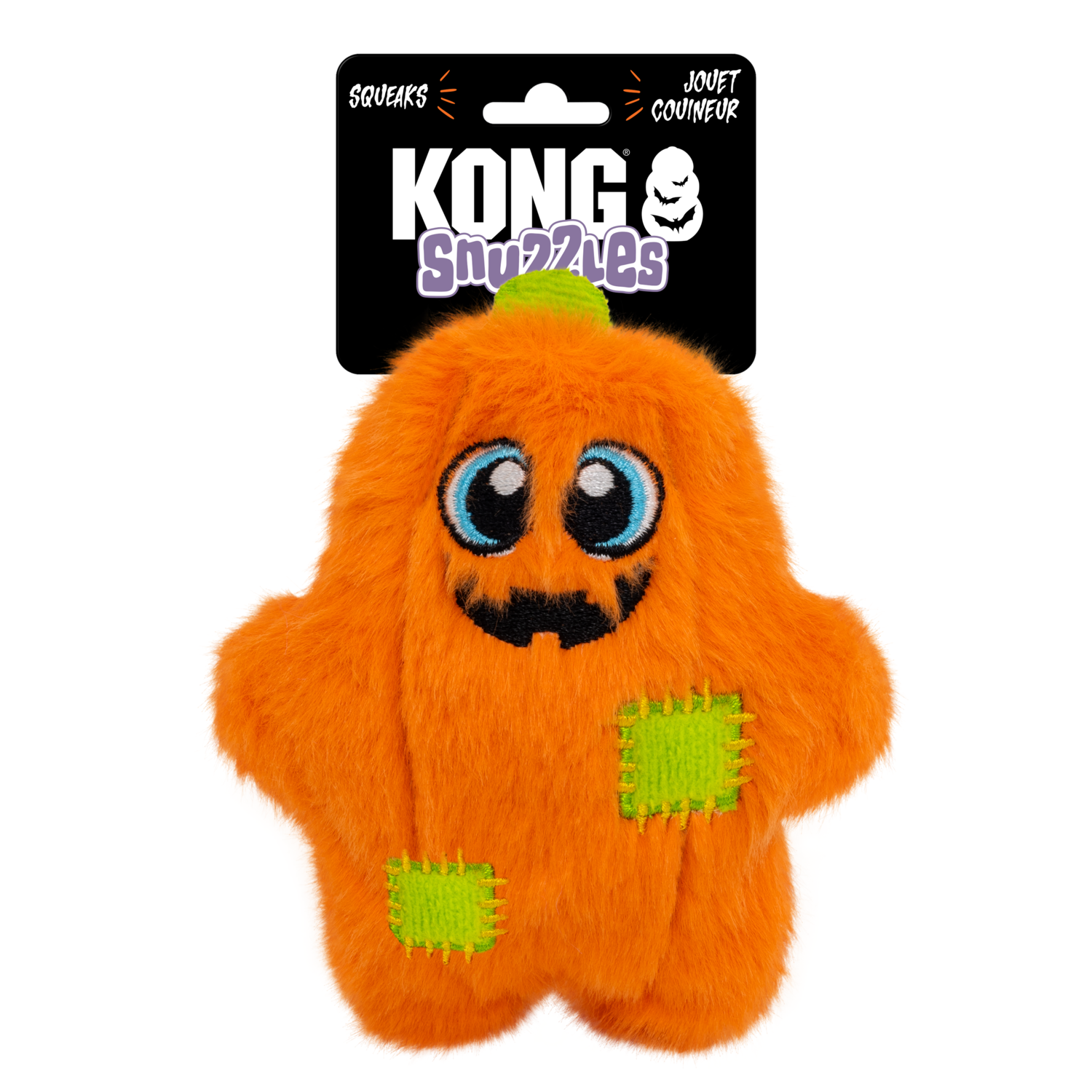 Kong Halloween Snuzzles Squeaky Plush Dog Toy, Assorted, Small