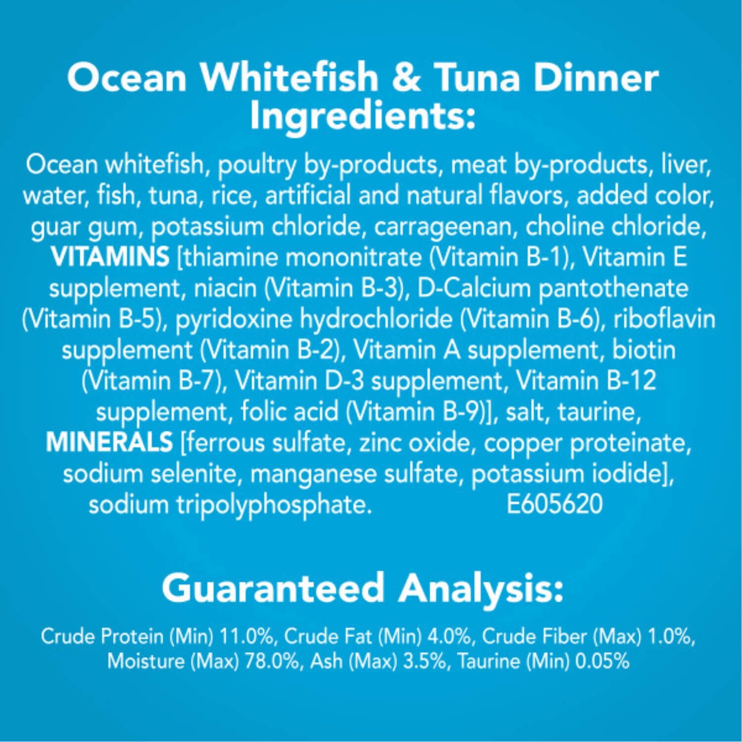 Friskies Pate, Ocean Whitefish & Tuna Dinner Wet Cat Food
